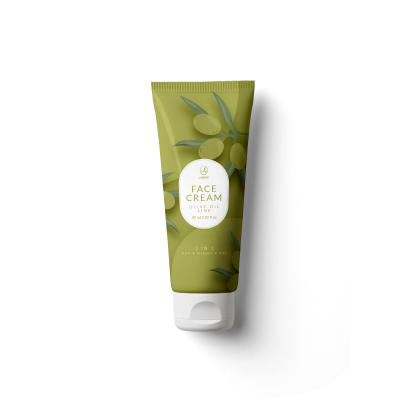 Крем для обличчя 3 в 1: день, ніч і зона навколо очей Face Cream Olive Oil Line 80 мл