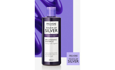 Шампунь от желтизны светлых волос Touch Of Silver Brightening Shampoo Lambre